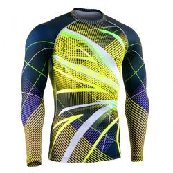 Рашгард з довгим рукавом FIXGEAR CFL-F71 (FG-CFL-F71, Синій)